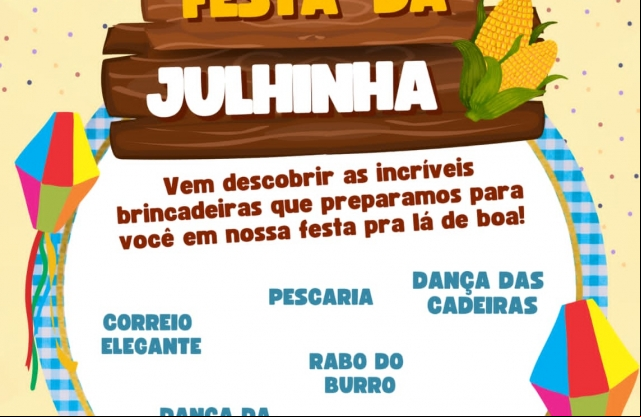Venha Participar da FESTA DA JULHINHA! Um Arraial InesquecÃ­vel para Toda a Comunidade de Teresina
